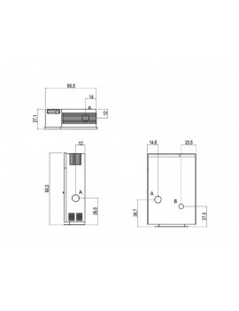 Stufa a pellet Cadel Grace 7 Kw