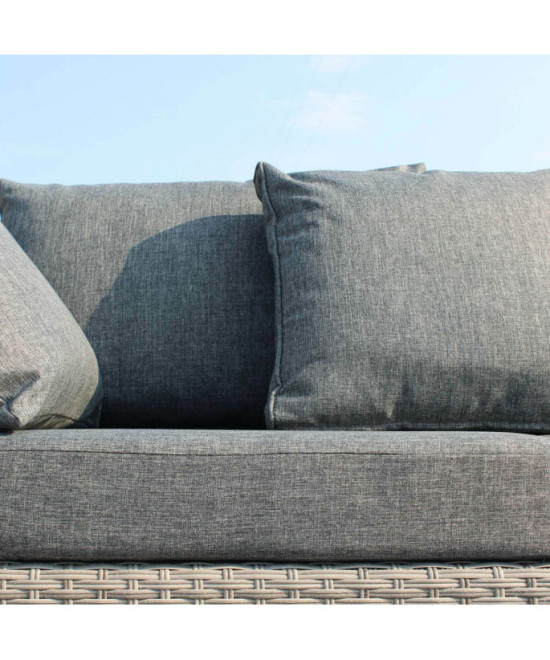 DIVANO CON POUF ECUADOR C/CUSCINI