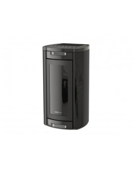 Stufa a pellet Moretti Design Aladino Glass 13 KW con 4 stelle ambientali
