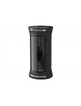 Stufa a pellet Moretti Design Clessidra Glass 9 KW con 4 stelle ambientali