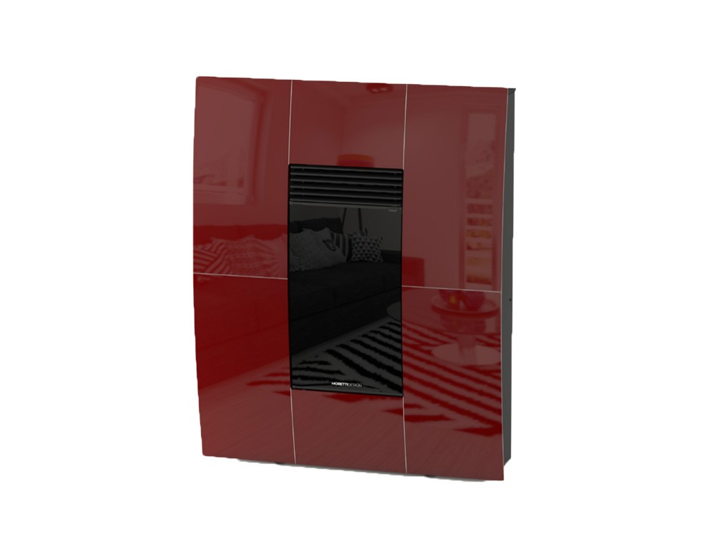 Stufa a pellet Moretti Design Compact Glass 10 KW con 4 stelle ambientali