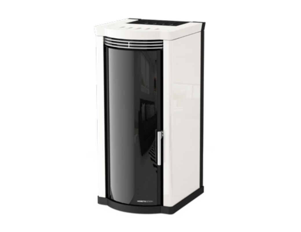 Stufa a pellet Moretti Design Elegance Glass 11 KW con 4 stelle ambientali