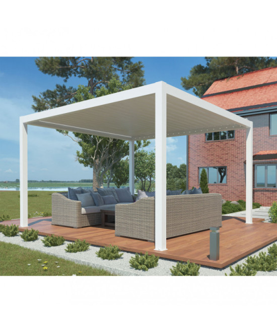 PERGOLA BIOCLIMATICA 3 X 4 MOTORIZZATA CON LED