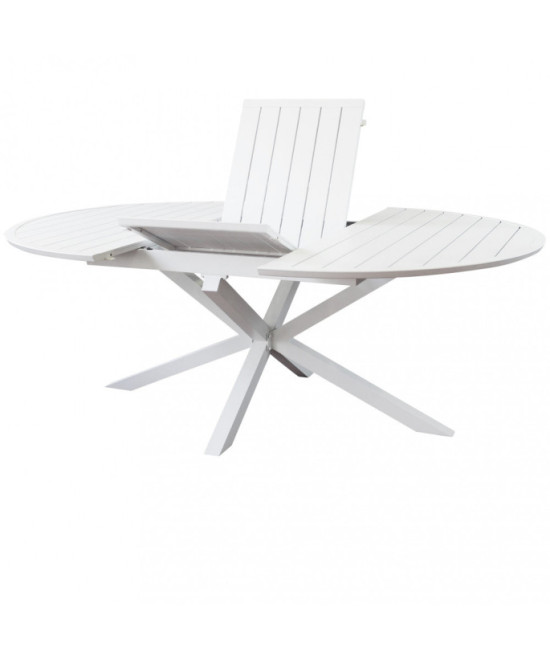 TAVOLO ROTONDO CAMELOT ALLUNGABILE 150/200 X 150