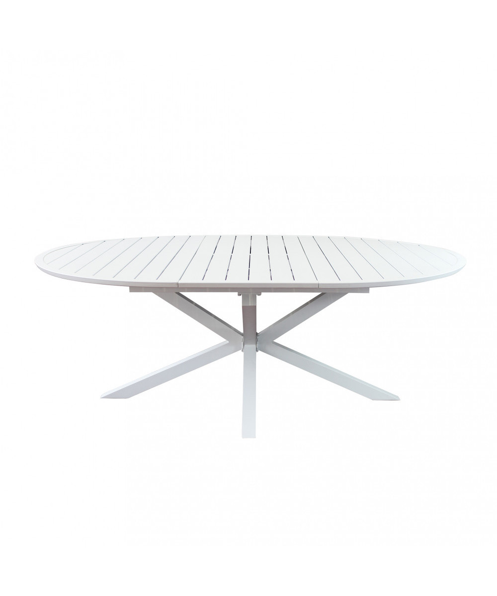 TAVOLO ROTONDO CAMELOT ALLUNGABILE 150/200 X 150