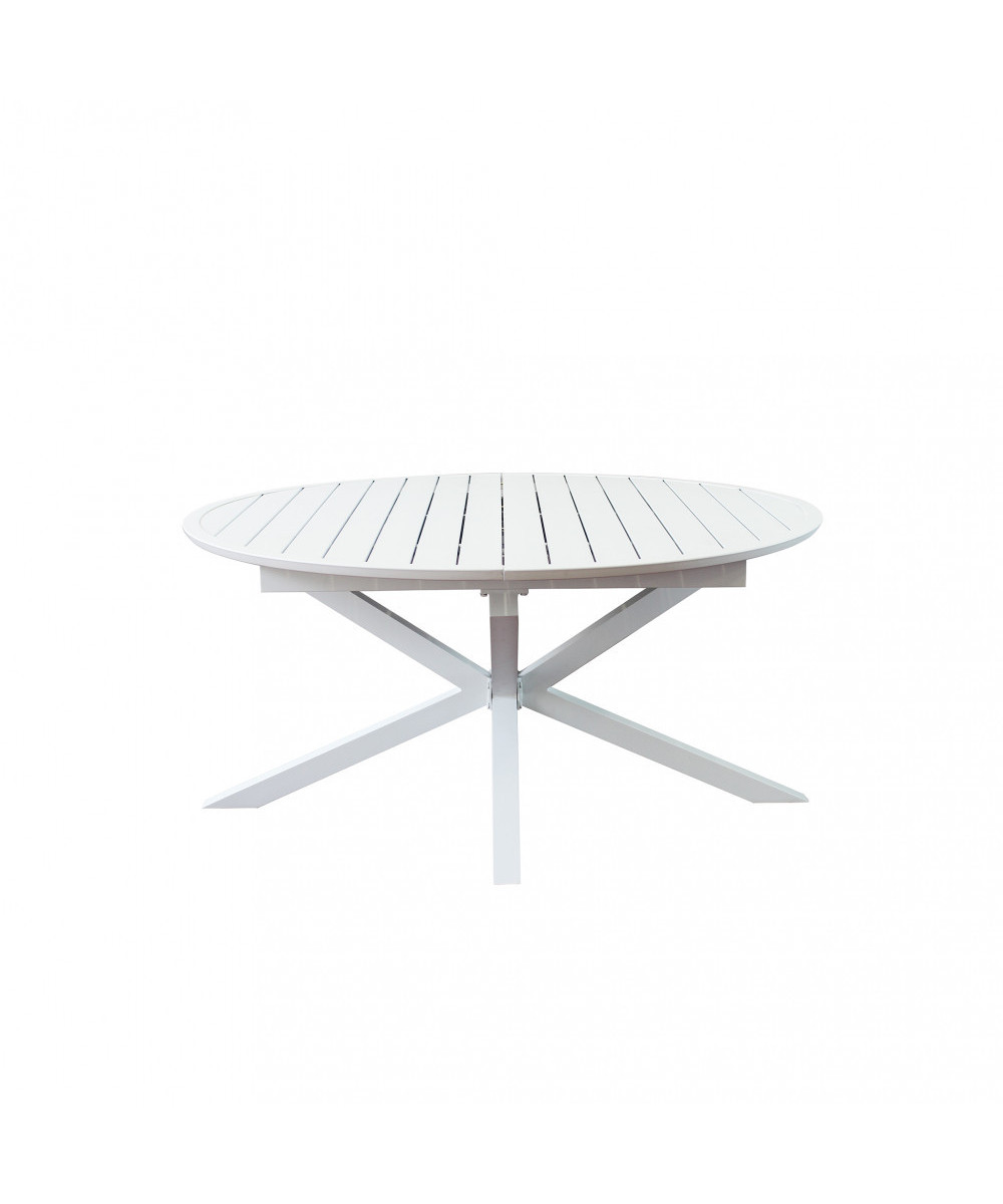 TAVOLO ROTONDO CAMELOT ALLUNGABILE 150/200 X 150