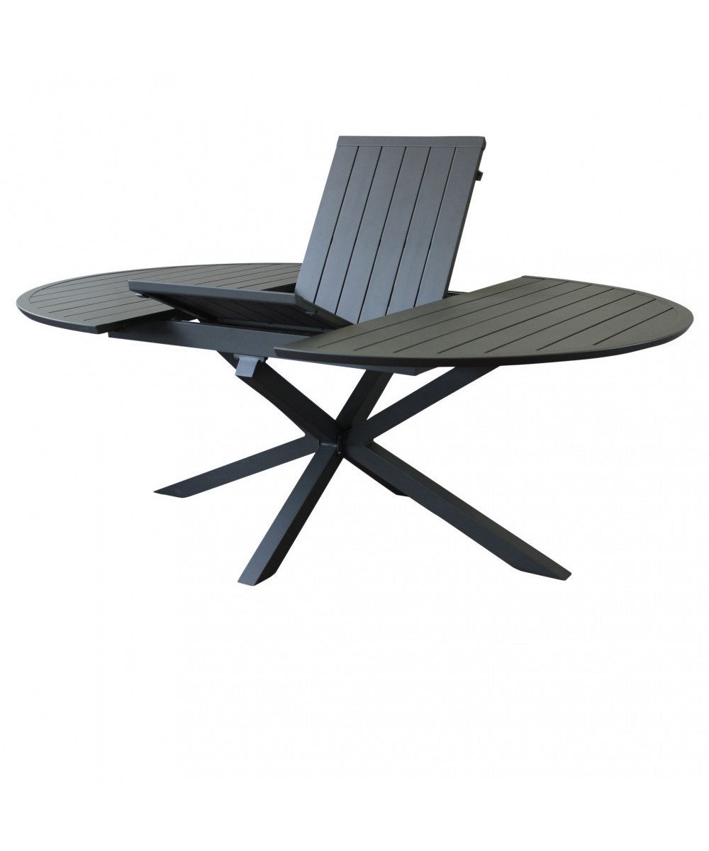 TAVOLO ROTONDO CAMELOT ALLUNGABILE 150/200 X 150