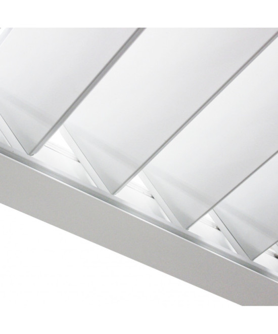 PERGOLA BIOCLIMATICA 3 X 3 CON DOPPIA LAMELLA
