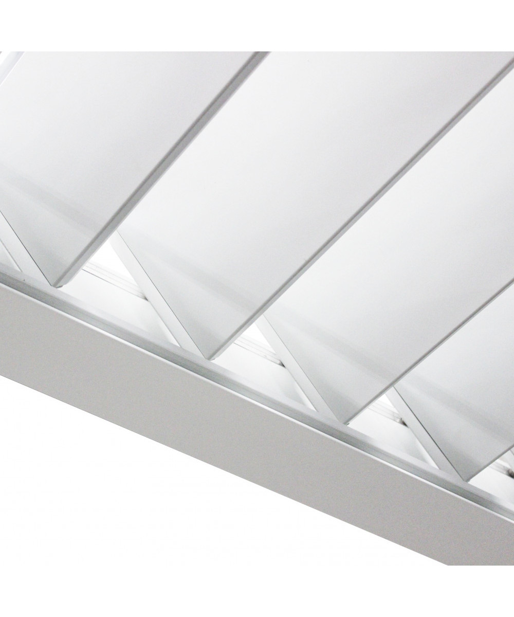 PERGOLA BIOCLIMATICA 3 X 3 CON DOPPIA LAMELLA