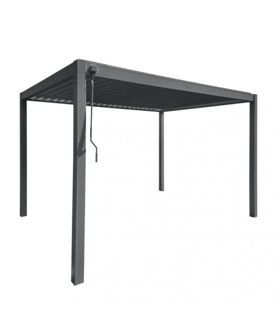 PERGOLA BIOCLIMATICA 3 X 3 CON DOPPIA LAMELLA