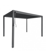 PERGOLA BIOCLIMATICA 3 X 3 CON DOPPIA LAMELLA