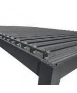 PERGOLA BIOCLIMATICA 3 X 3 CON DOPPIA LAMELLA