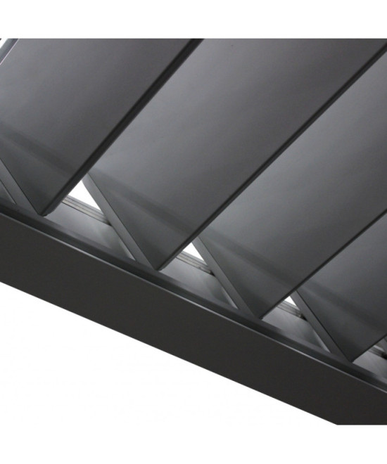 PERGOLA BIOCLIMATICA 3 X 3 CON DOPPIA LAMELLA