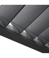 PERGOLA BIOCLIMATICA 3 X 3 CON DOPPIA LAMELLA