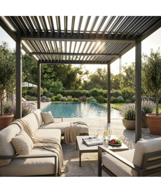 PERGOLA BIOCLIMATICA 5,8 X 3