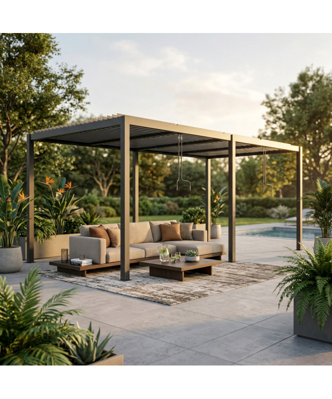 PERGOLA BIOCLIMATICA 7,8 X 4