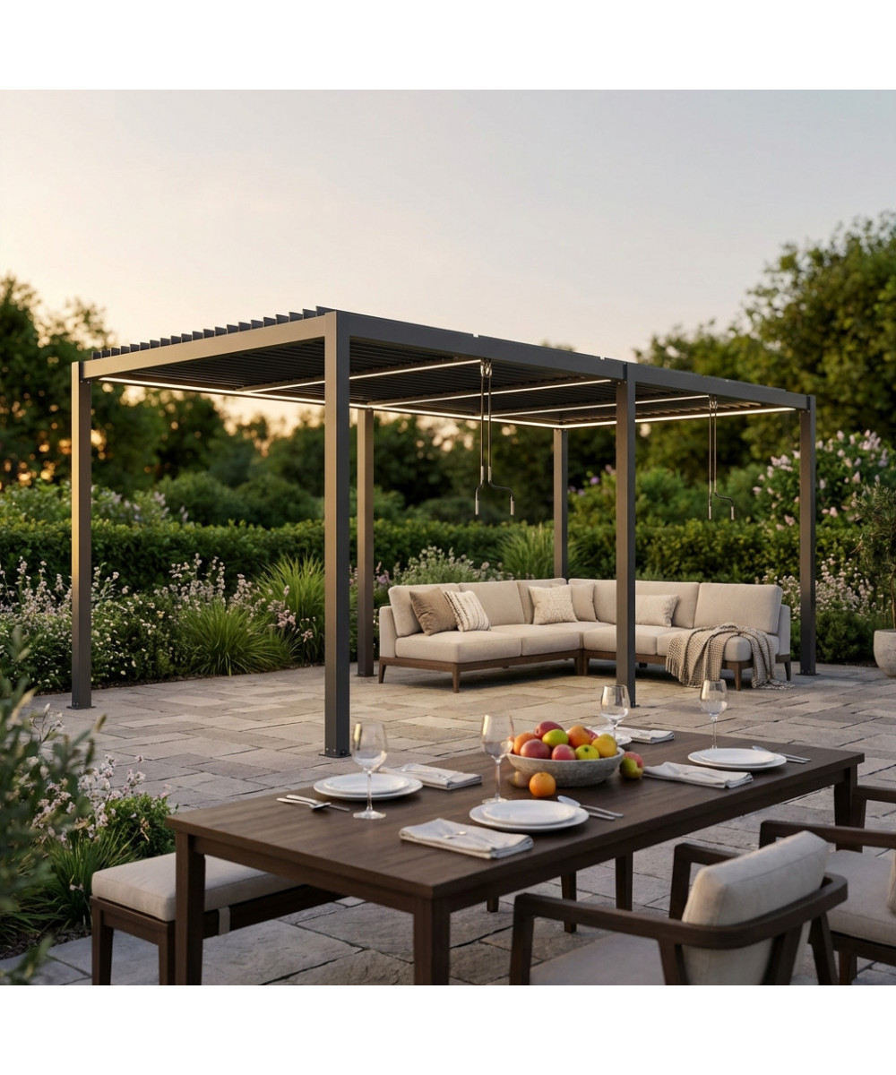 PERGOLA BIOCLIMATICA 7,8 X 4