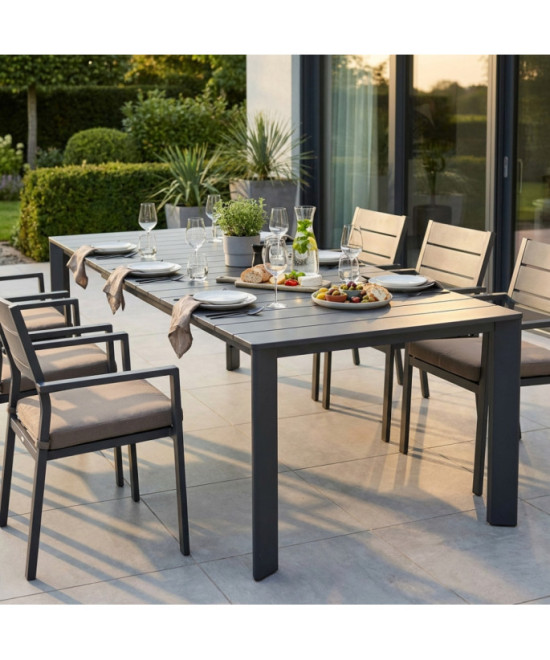 TAVOLO SACRAMENTO 165/215 X 85