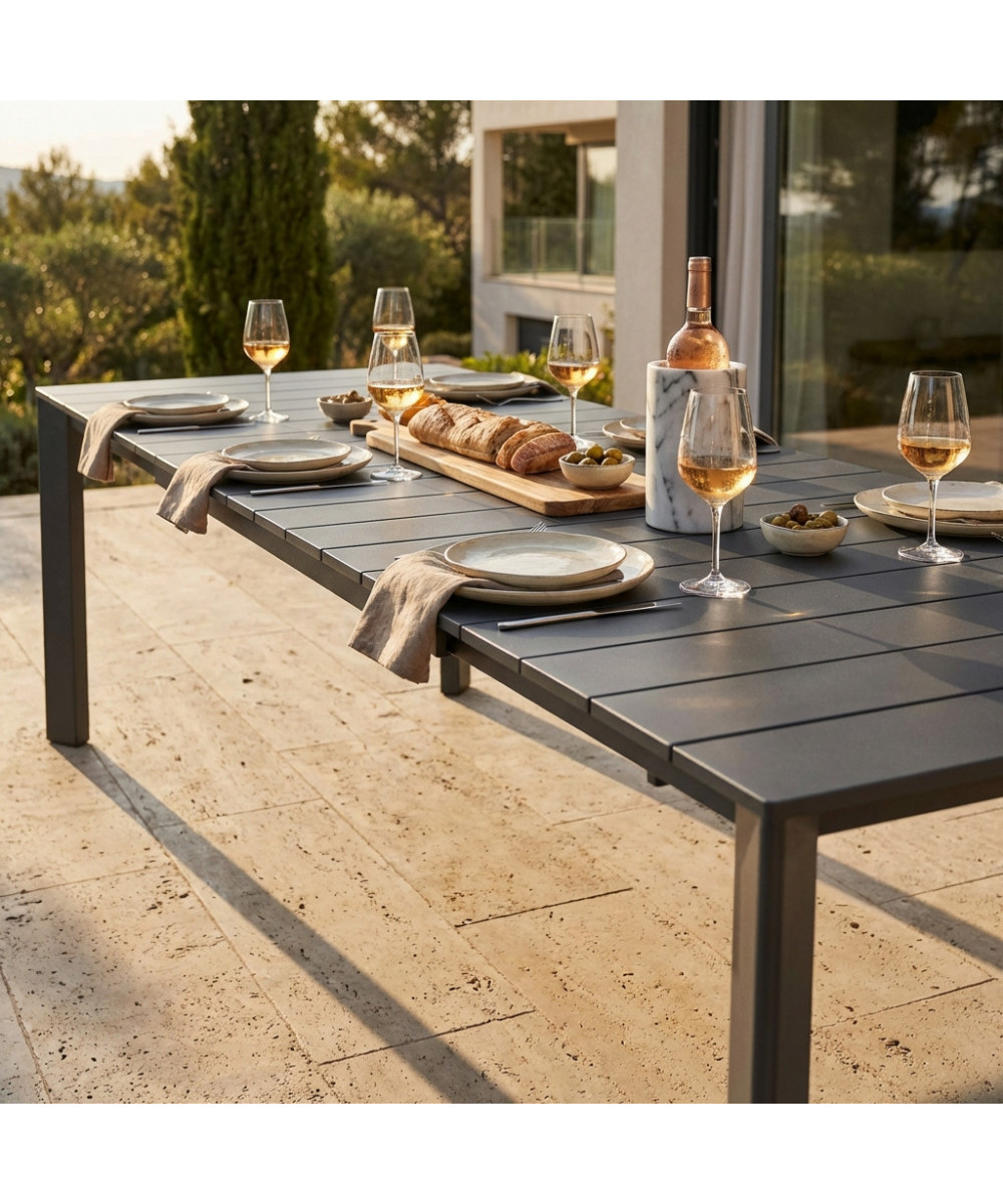 TAVOLO SACRAMENTO 165/215 X 85