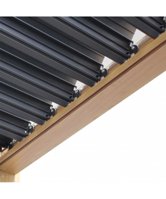 PERGOLA BIOCLIMATICA 3 X 4 EFFETTO LEGNO