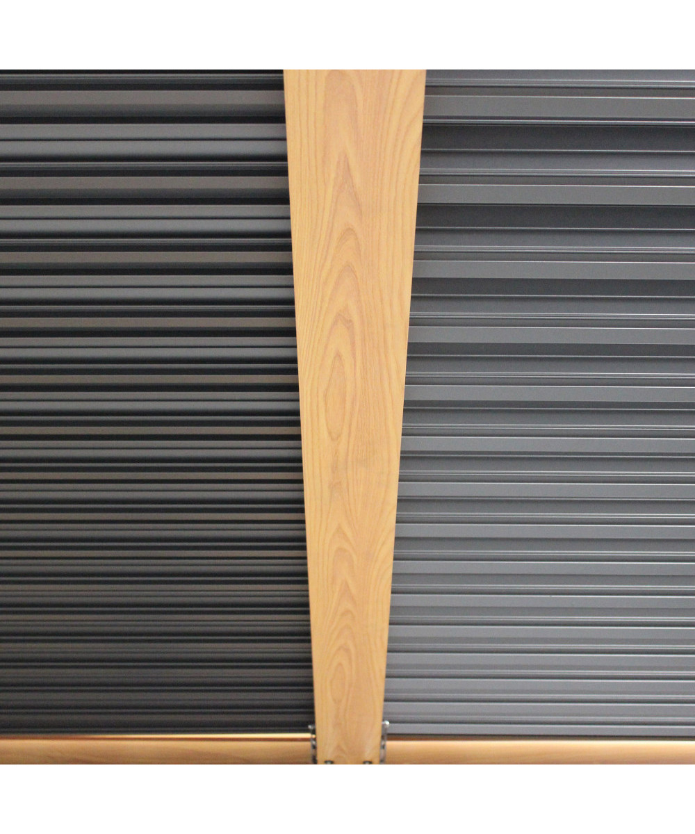 PERGOLA BIOCLIMATICA 3 X 4 EFFETTO LEGNO