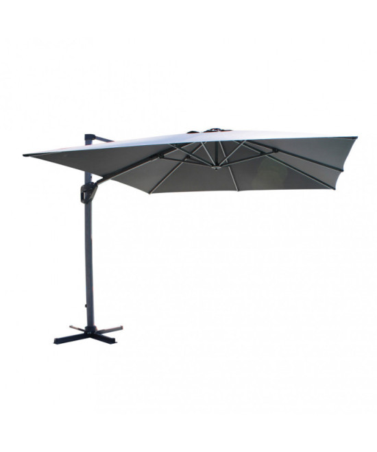 OMBRELLONE MENDEL GRGIO EFFETTO LEGNO P/L 3 X 4 GRIGIO