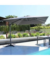 OMBRELLONE MENDEL GRGIO EFFETTO LEGNO P/L 3 X 4 GRIGIO