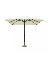 OMBRELLONE BRIAN P/C NERO 3 X 3 TELO BEIGE