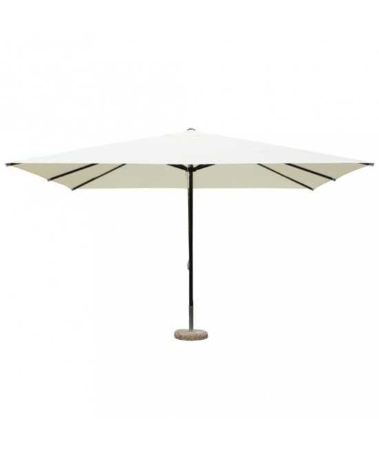 OMBRELLONE BRIAN P/C NERO 3 X 4 TELO BEIGE
