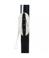 OMBRELLONE BRIAN P/C NERO 3 X 4 TELO BEIGE