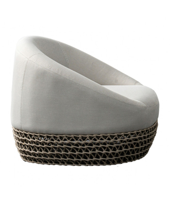 POLTRONA GIREVOLE LAFAYETTE C/CUSCINI