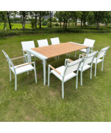 TAVOLO BROOKLYN 200/250 X 100 EFFETTO LEGNO