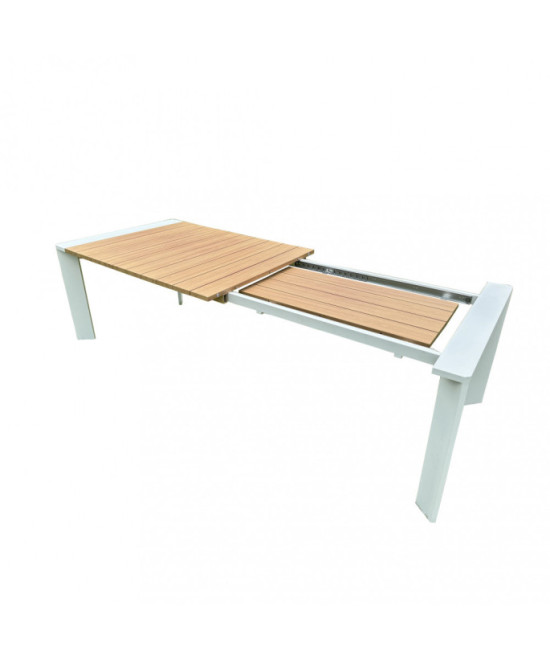TAVOLO BROOKLYN 200/250 X 100 EFFETTO LEGNO