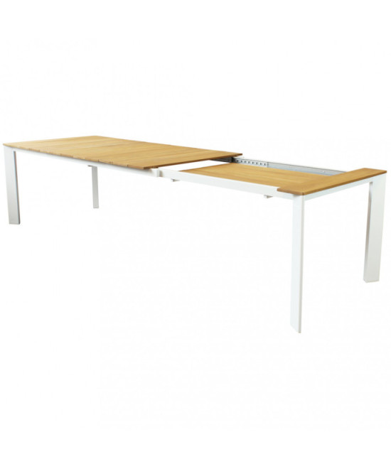 TAVOLO TULCÁN 210/275 X 100 PAINO IN TEAK