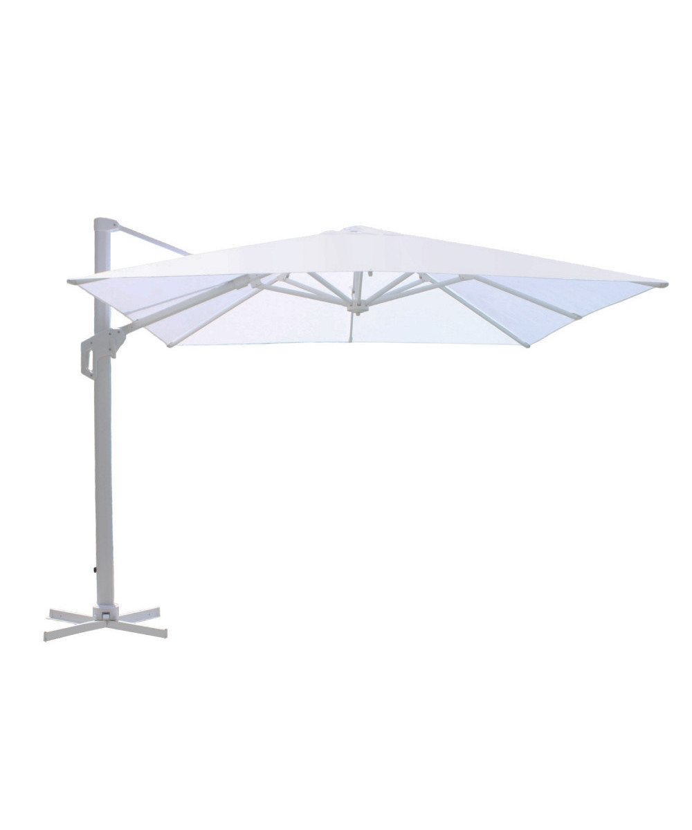 OMBRELLONE STEPHENSON BIANCO P/L 3 X 3 TELO BIANCO