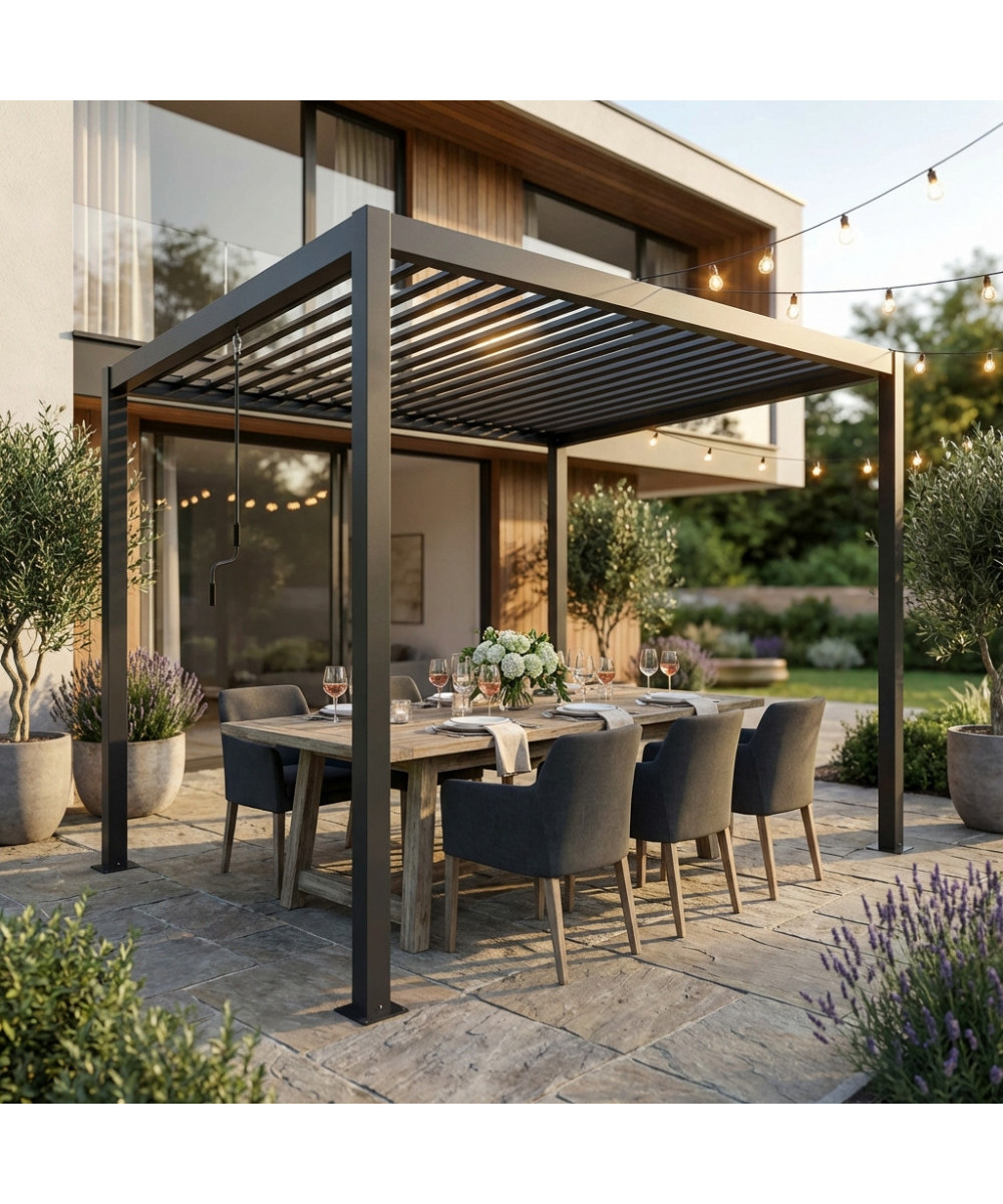 PERGOLA BIOCLIMATICA 3 X 4 DOUBLE