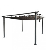 GAZEBO ASTORIA 4 X 4 ANTRACITE  TELO GRIGIO