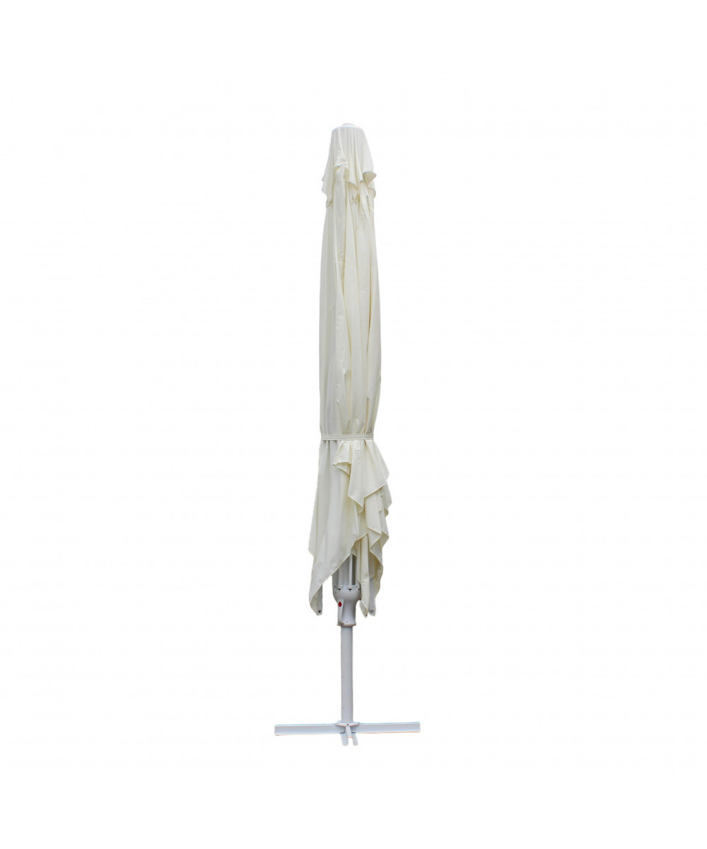 OMBRELLONE DENEB BIANCO P/C 5 X 5 TELO BIANCO