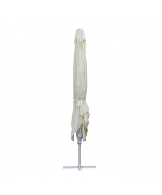 OMBRELLONE DENEB BIANCO P/C 4 X 4 TELO BIANCO