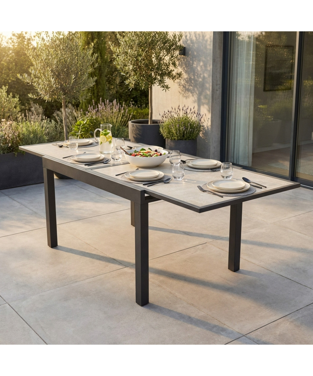 TAVOLO CAMBRIDGE 120/240 X 90