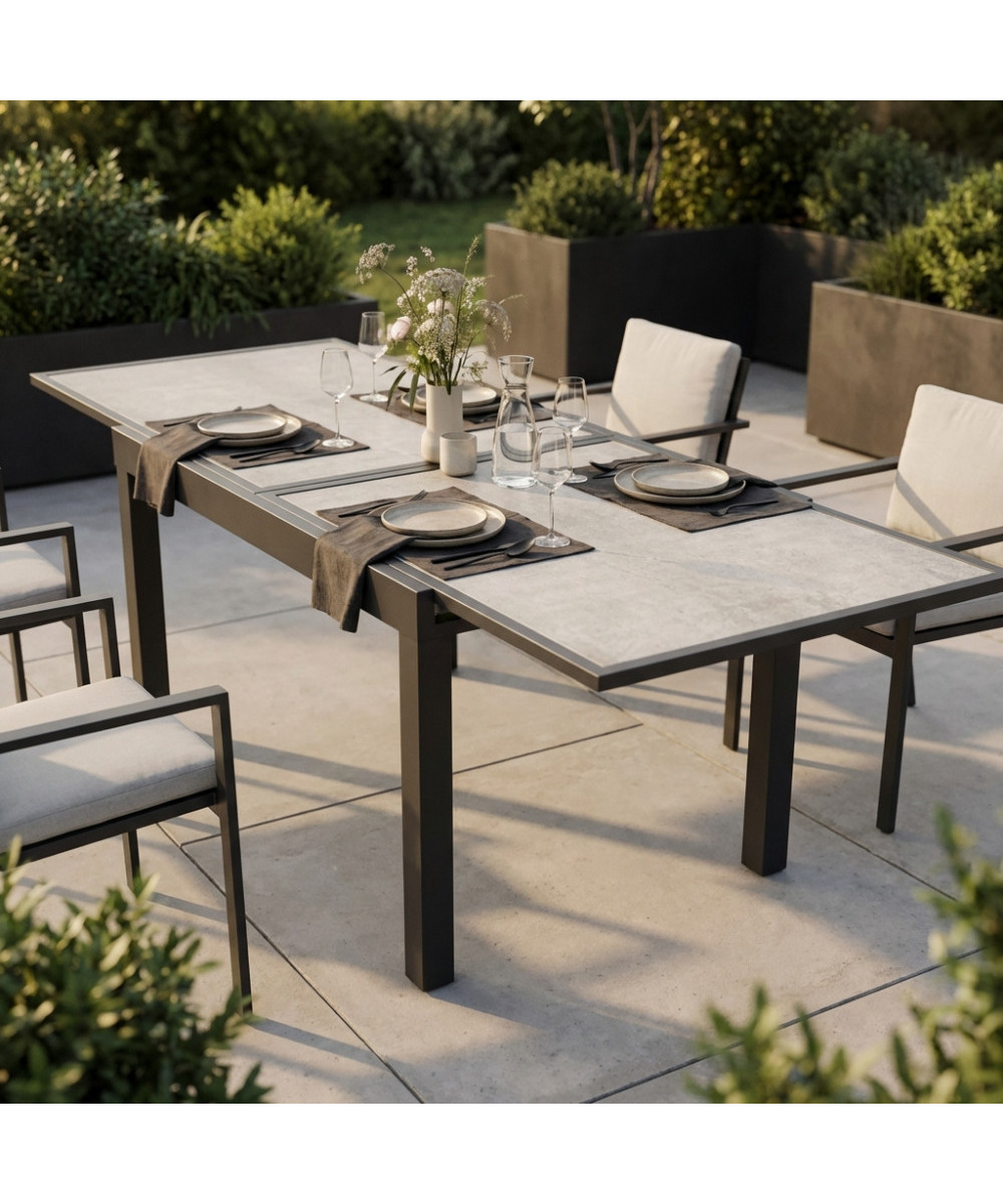 TAVOLO CAMBRIDGE 120/240 X 90