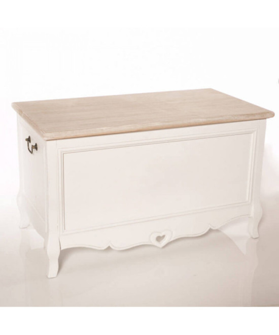 BAULE DI LEGNO CUORE
