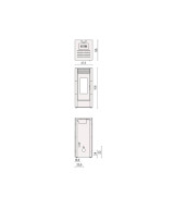 Stufa a pellet Cadel Cristal 11 Kw