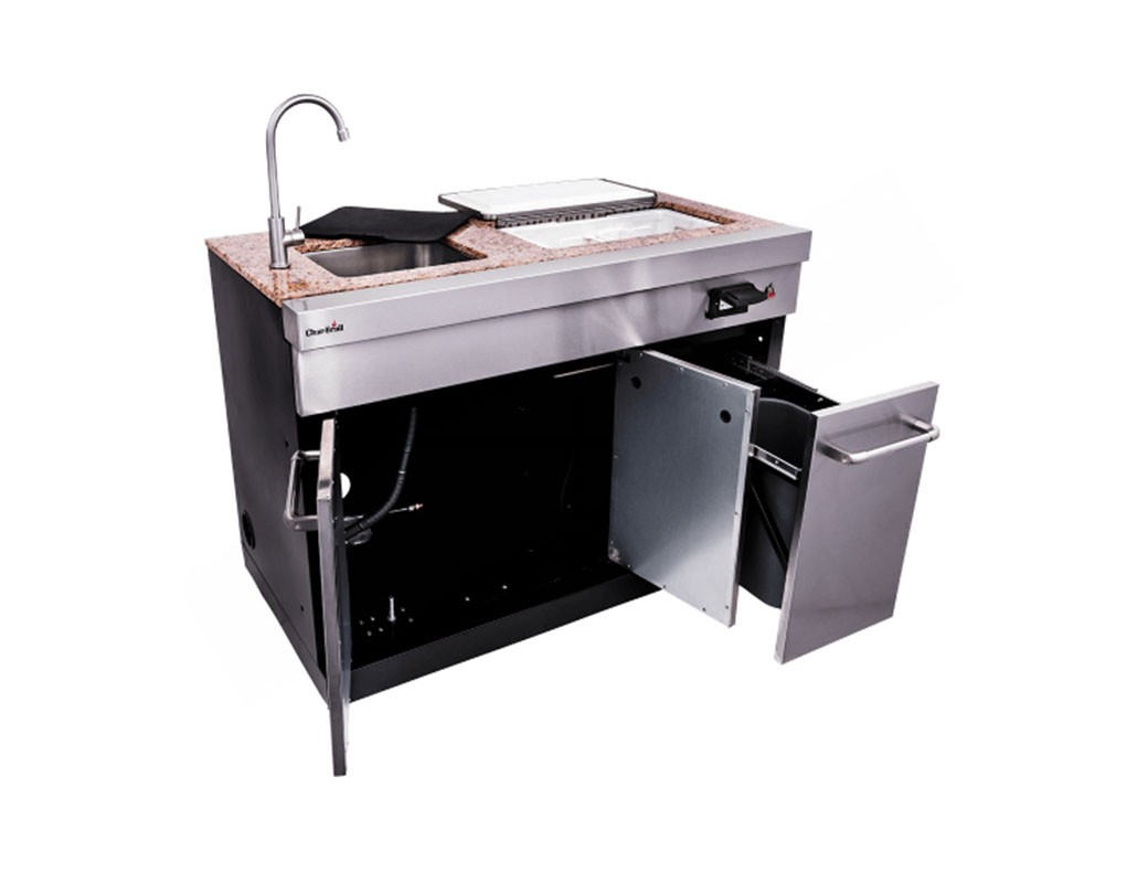 Cucina da esterno CHAR-BROIL modulo LAVELLO e FRIGO