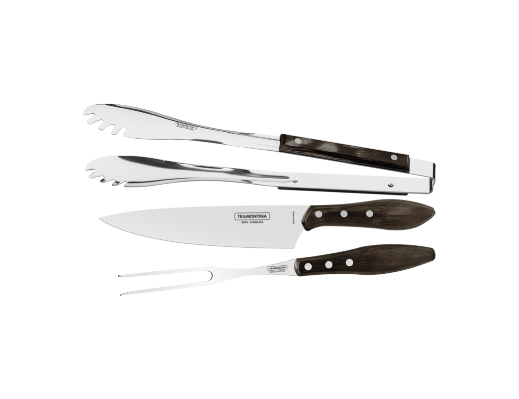 Tramontina Churrasco Set da intaglio da 3 pezzi