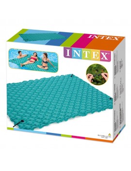 INTEX Gonfiabile Materassino Piatto Galleggiante con Cuscinetti 56841