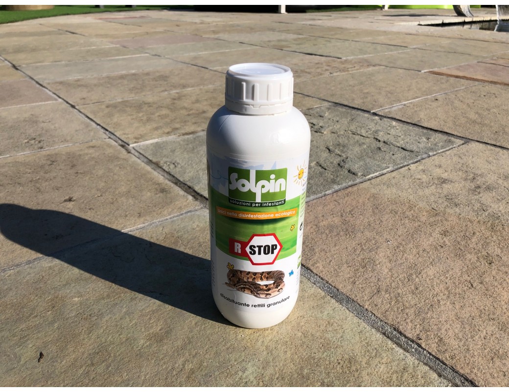 Disabituante ecologico per rettili "R-STOP"