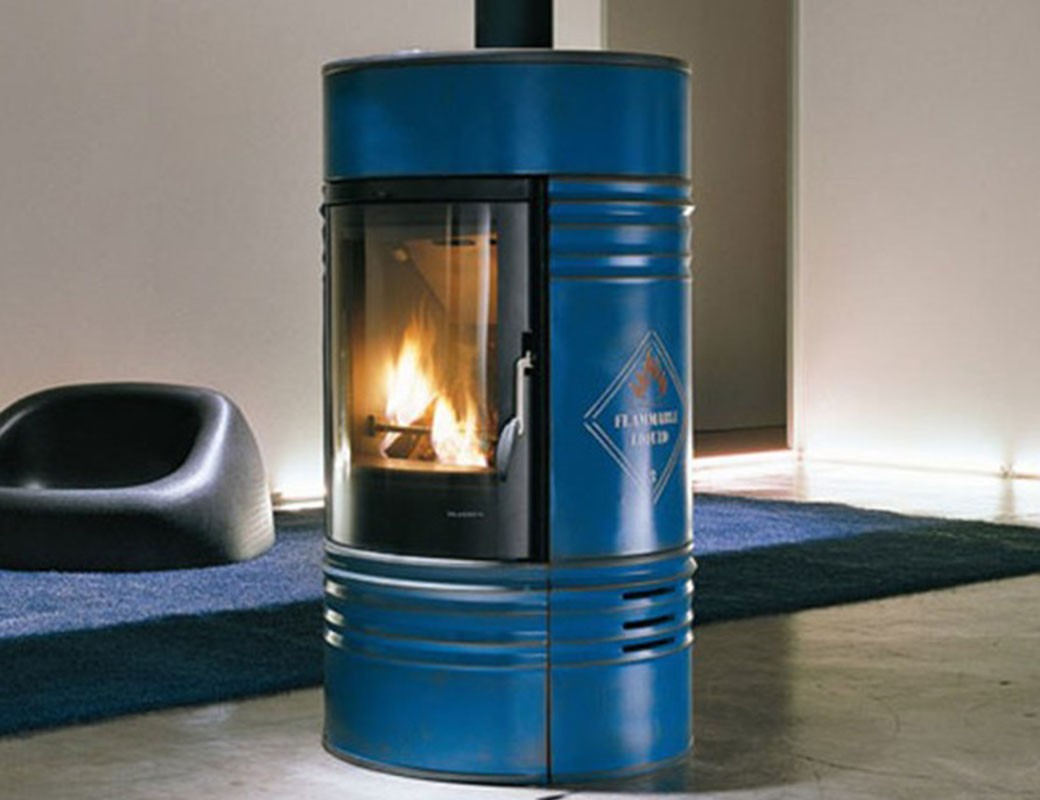 Stufa a legna Palazzetti Bronx 10 Kw