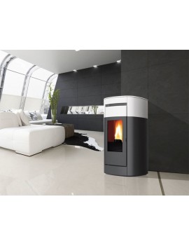 Stufa a pellet Edilkamin Vyda 14 KW con 4 stelle
