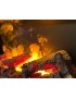 FUMETTO CEMENTO L Caminetto MaisonFire elettrico ad acqua